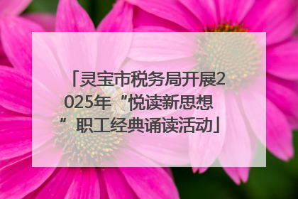 灵宝市税务局开展2025年“悦读新思想”职工经典诵读活动