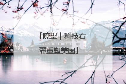 瞭望｜科技右翼重塑美国