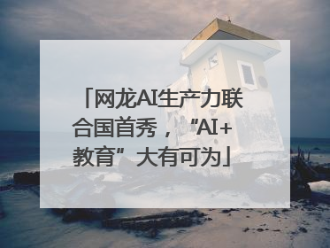 网龙AI生产力联合国首秀，“AI+教育”大有可为