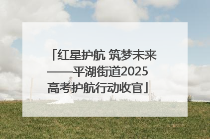 红星护航 筑梦未来——平湖街道2025高考护航行动收官