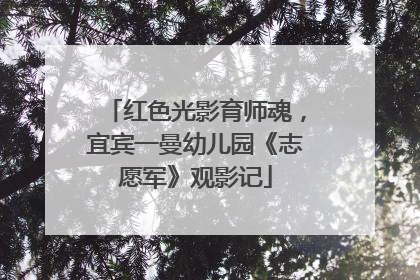 红色光影育师魂，宜宾一曼幼儿园《志愿军》观影记