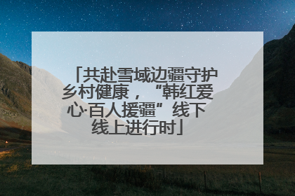 共赴雪域边疆守护乡村健康，“韩红爱心·百人援疆”线下线上进行时