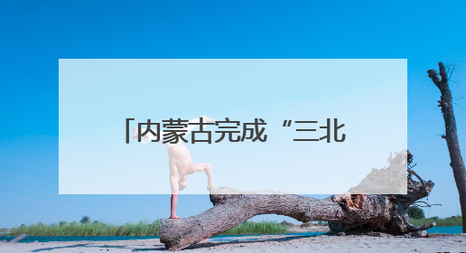 内蒙古完成“三北”工程攻坚战治理面积3700多万亩