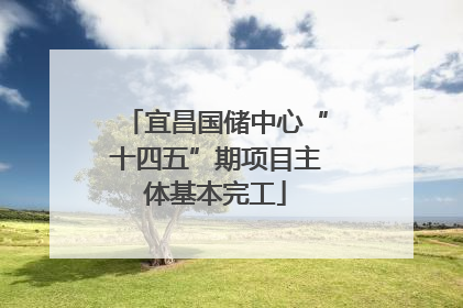 宜昌国储中心“十四五”期项目主体基本完工