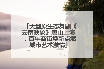大型原生态舞剧《云南映象》唐山上演，百年商街焕新点燃城市艺术激情