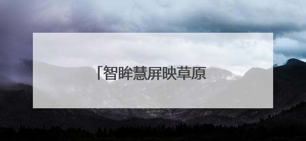 智眸慧屏映草原 铁心服务暖归途