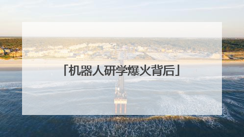 机器人研学爆火背后