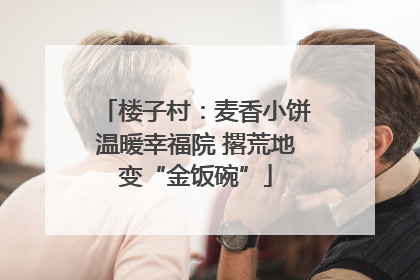 楼子村：麦香小饼温暖幸福院 撂荒地变“金饭碗”