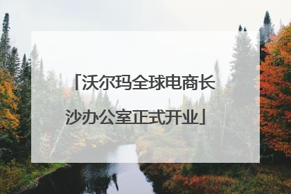 沃尔玛全球电商长沙办公室正式开业