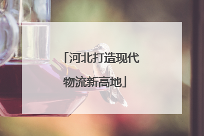 河北打造现代物流新高地