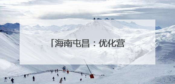 海南屯昌：优化营商环境 促进一二三产业融合发展