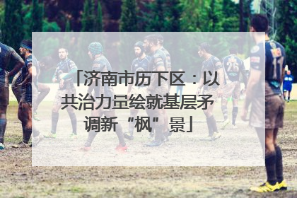 济南市历下区：以共治力量绘就基层矛调新“枫”景