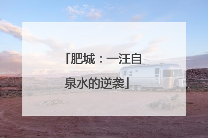 肥城：一汪自泉水的逆袭