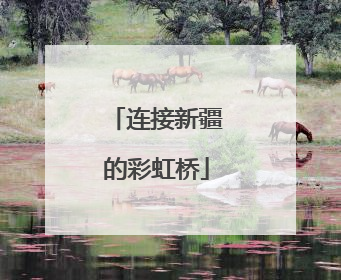 连接新疆的彩虹桥
