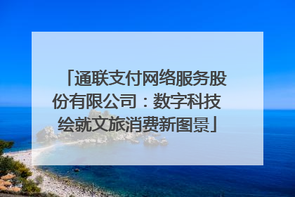 通联支付网络服务股份有限公司：数字科技绘就文旅消费新图景
