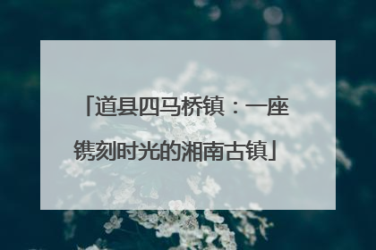 道县四马桥镇：一座镌刻时光的湘南古镇