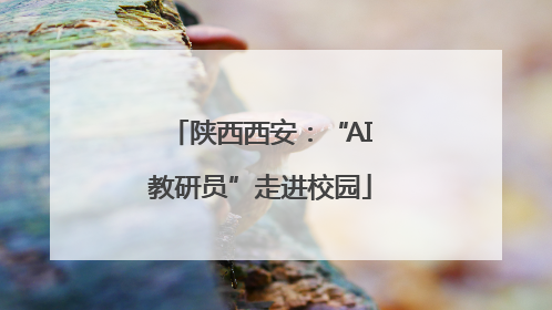 陕西西安：“AI教研员”走进校园