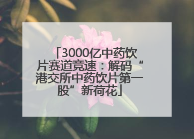 3000亿中药饮片赛道竞速：解码“港交所中药饮片第一股”新荷花